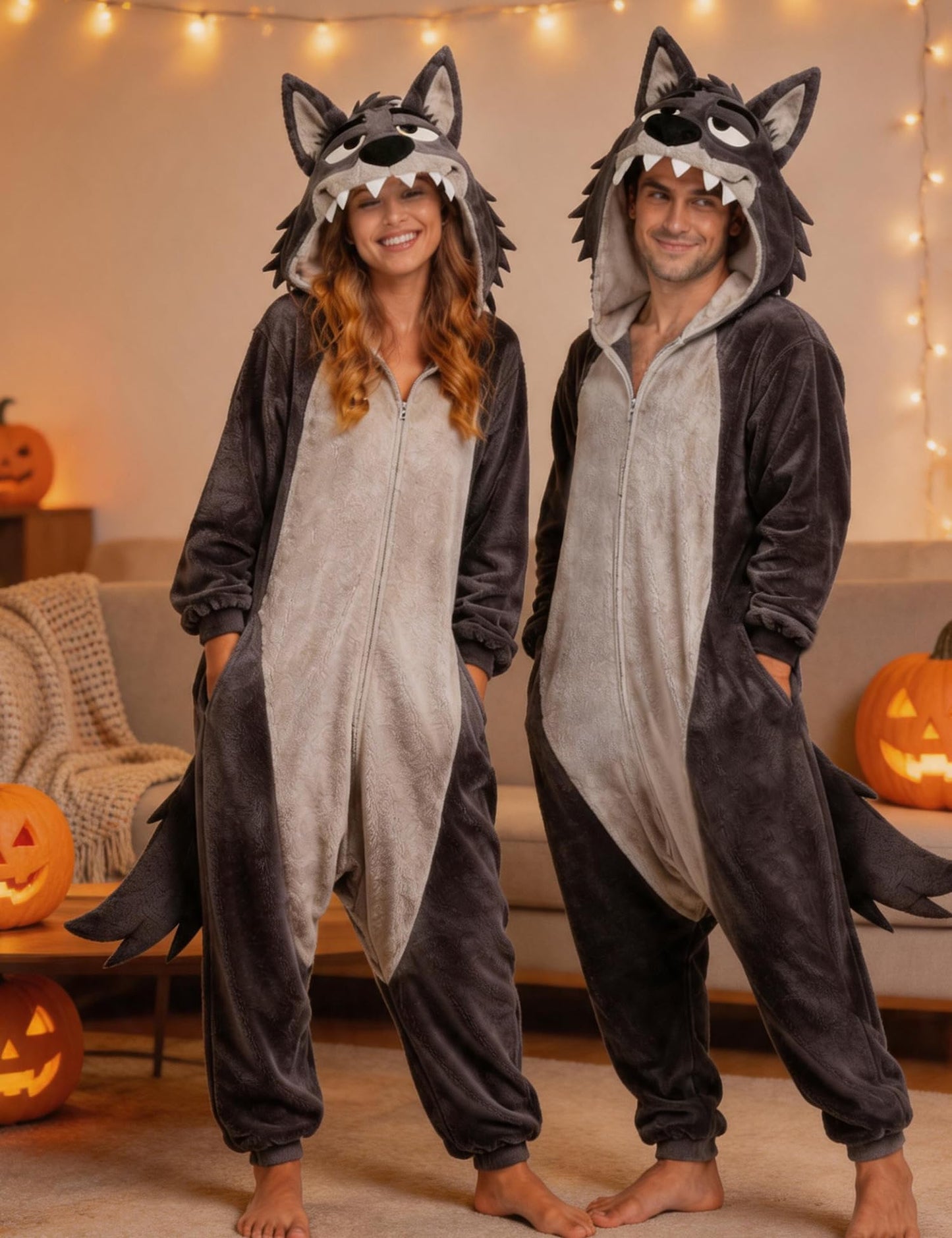 Grey Wolf Costume