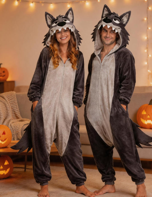 Grey Wolf Costume