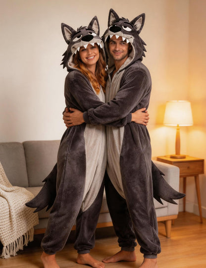 Grey Wolf Costume