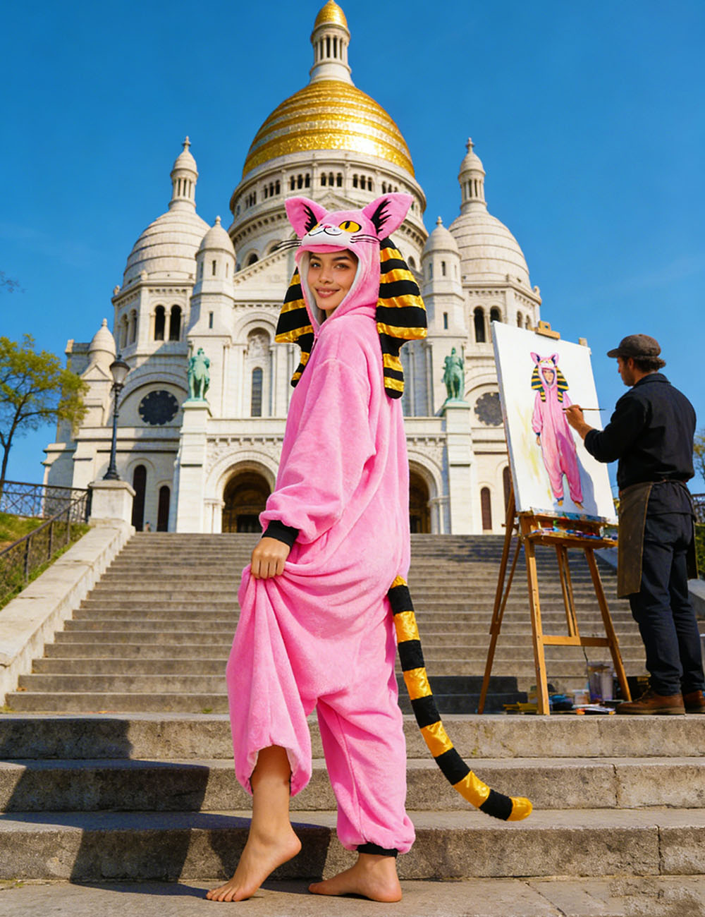 Pharaoh Sphynx Cat Onesie - ANACOSPLAYONE