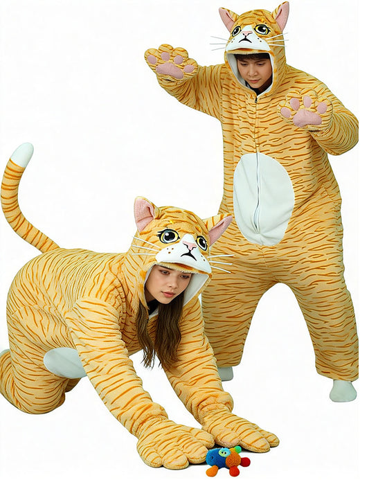 Ginger cat Onesie - ANACOSPLAYONE