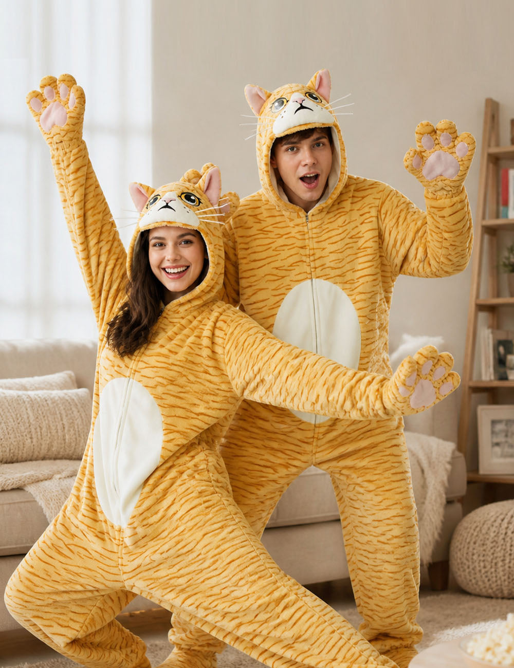 Ginger cat Onesie