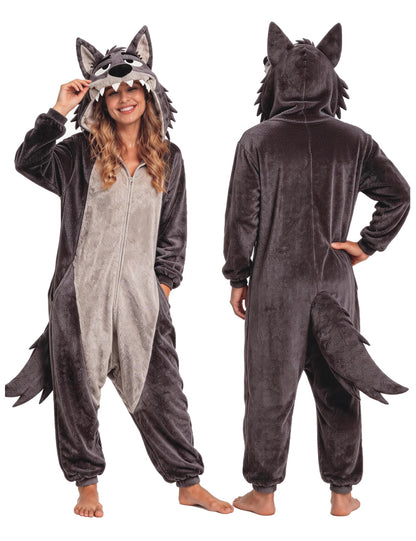 Grey Wolf Costume