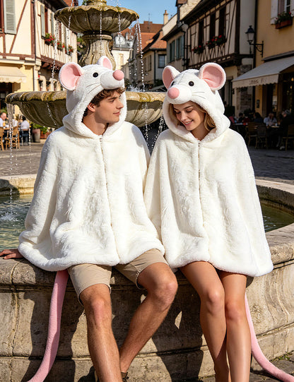 White Mouse Costume