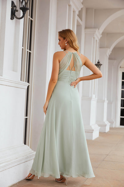 Wedding Party Maxi Prom Dress for Women - Zipper