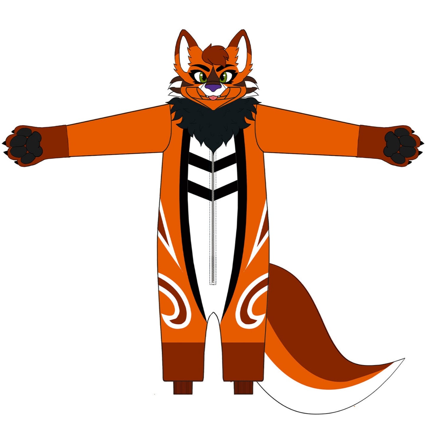 Red Fox Unique Furry