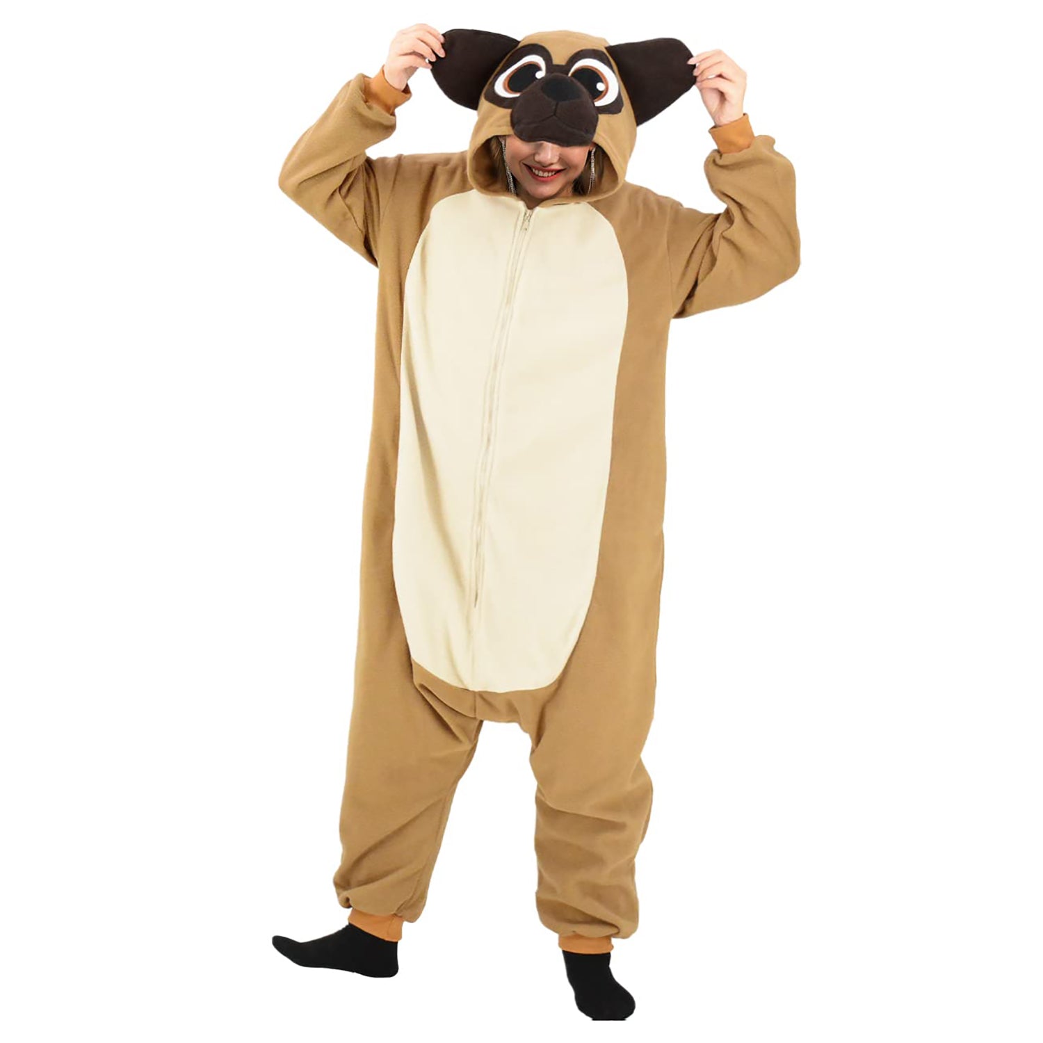 Pug Dog Onesie - ANACOSPLAYONE