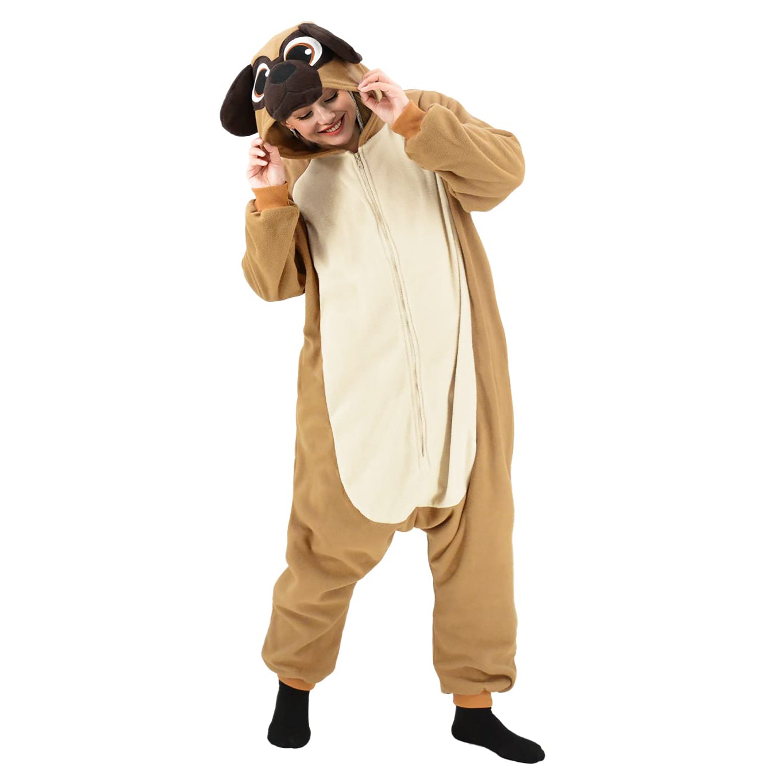 Pug Dog Onesie - ANACOSPLAYONE